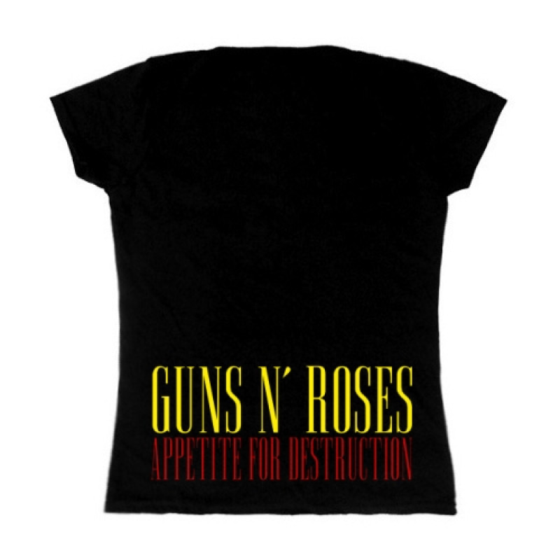 Футболка жіноча Guns N' Roses - Appetite For Destruction