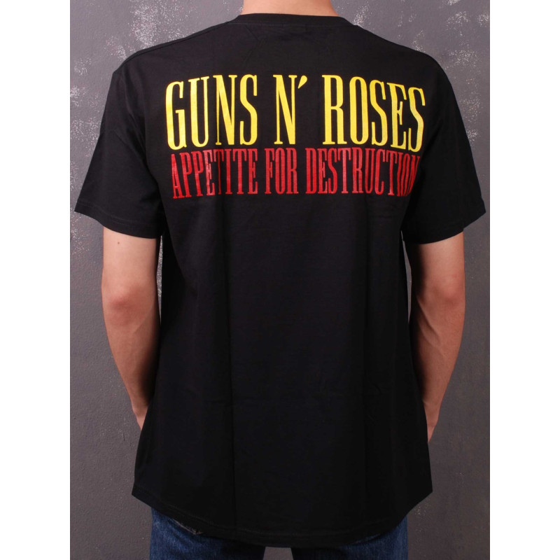 Футболка Guns N' Roses - Appetite For Destruction чорна