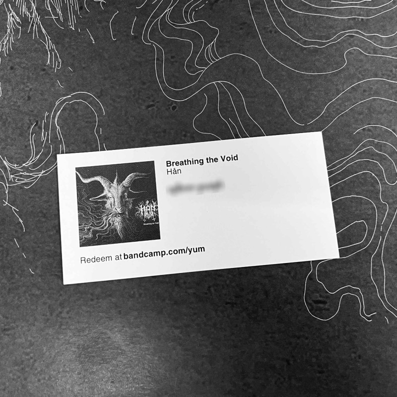 Han - Breathing The Void LP (Transparent Blue Vinyl)