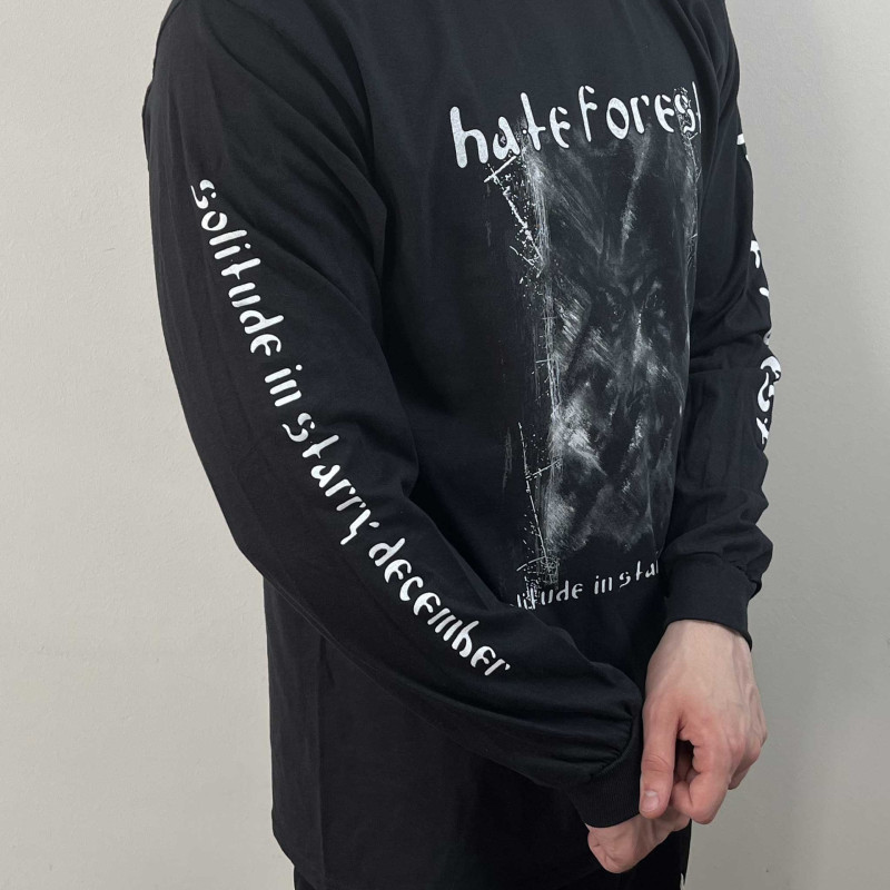 Лонгслів Hate Forest - Solitude In Starry December (Gildan) (Osmose) чорний