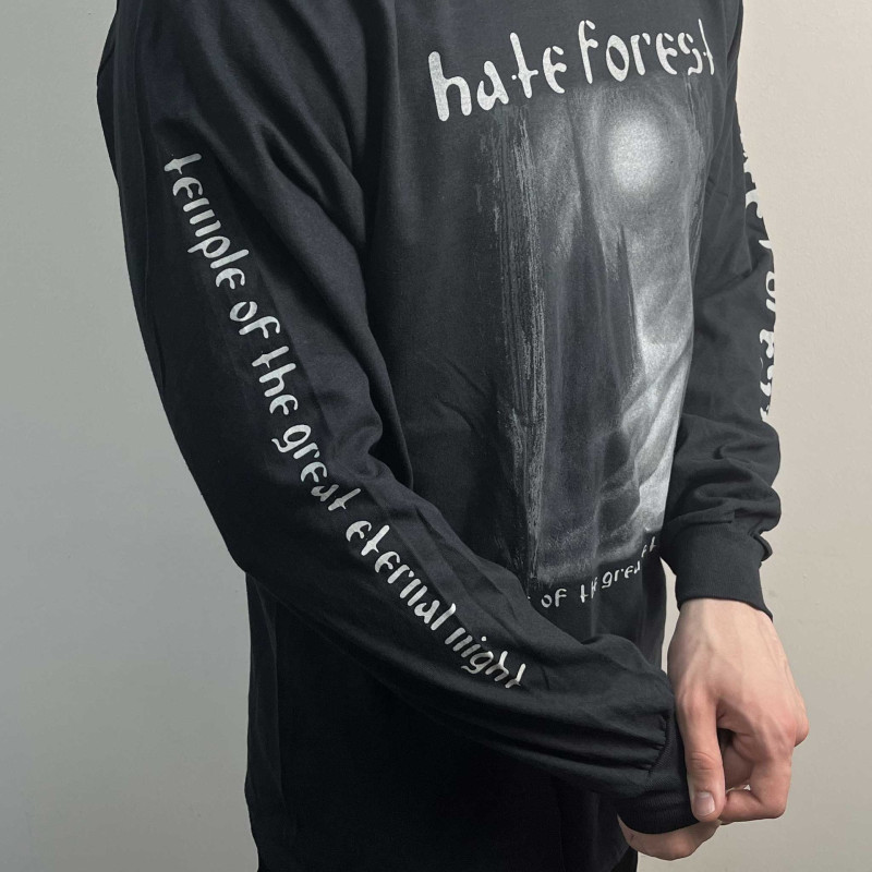 Лонгслів Hate Forest - Temple Of The Great Eternal Night (Gildan) (Osmose) чорний