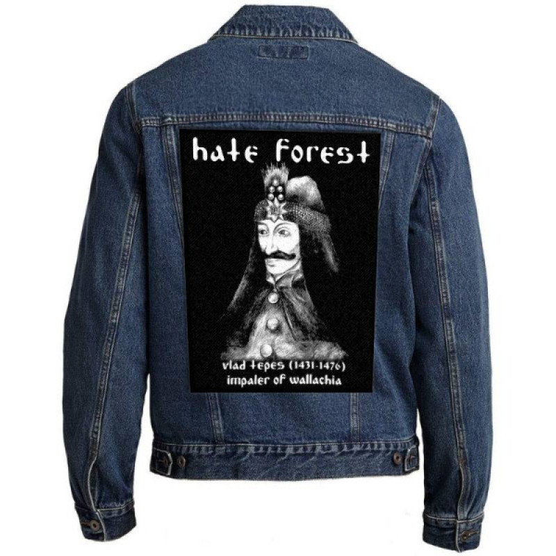 Нашивка Hate Forest - Vlad Tepes White на спину