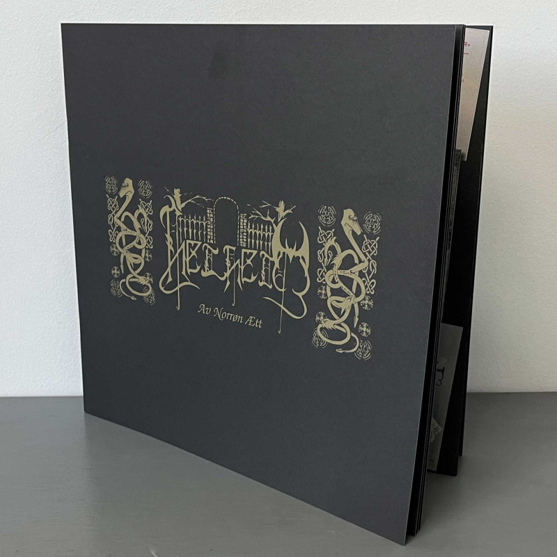 Helheim - Av Norron AEtt LP (Transparent Wheat/Black Marbled Vinyl)