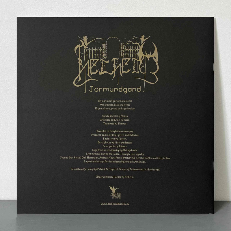 Helheim - Jormundgand LP (Transparent Orange Black Marbled Vinyl)