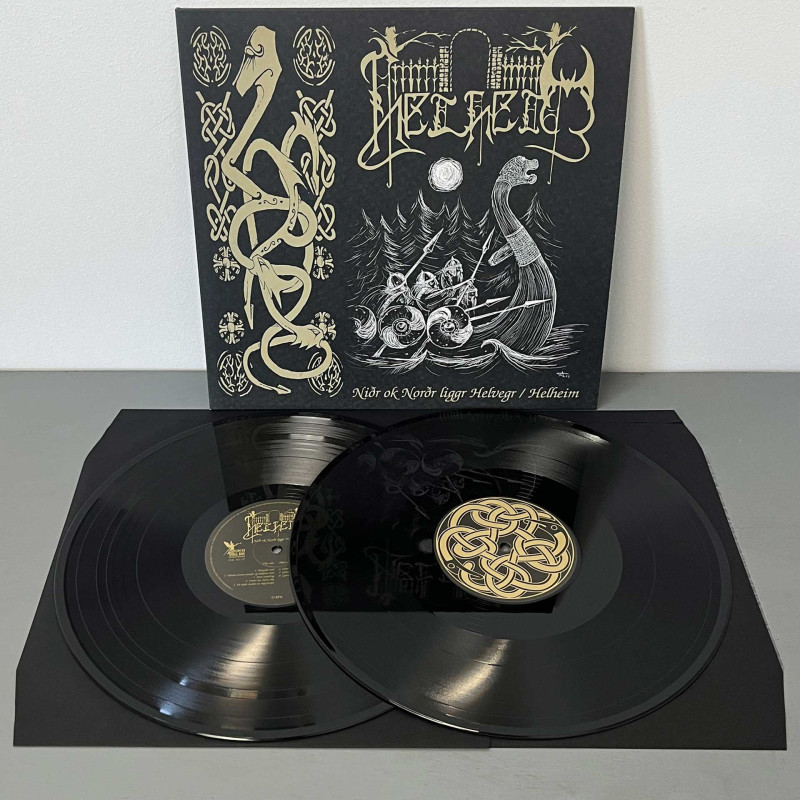 Helheim - Nidr Ok Nordr Liggr Helvegr / Helheim 2LP (Black Vinyl)