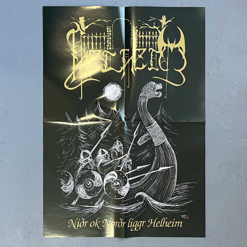 Helheim - Nidr Ok Nordr Liggr Helvegr / Helheim 2LP (Black Vinyl)