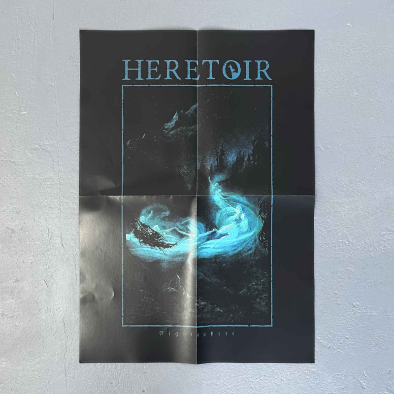 Heretoir - Nightsphere LP (Blue / Black Galaxy Vinyl)