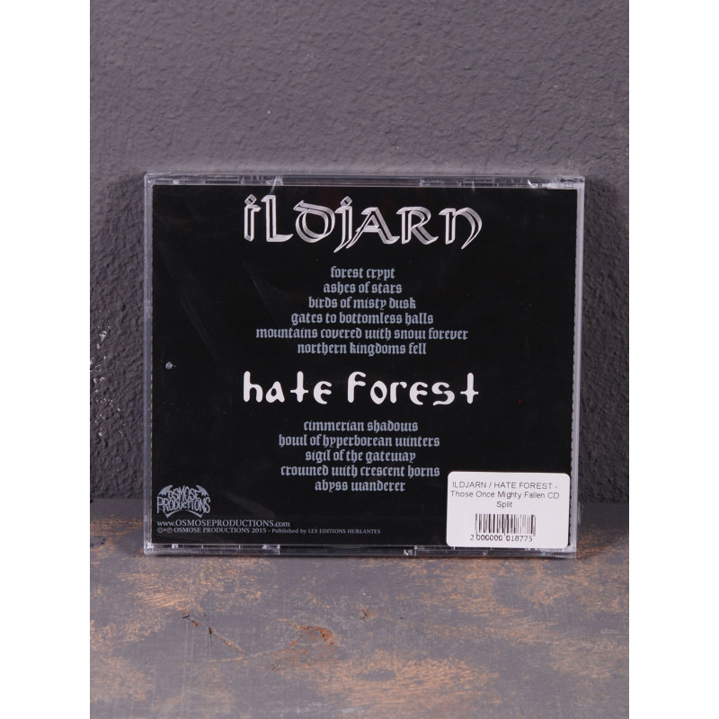Ildjarn / Hate Forest - Those Once Mighty Fallen CD Split