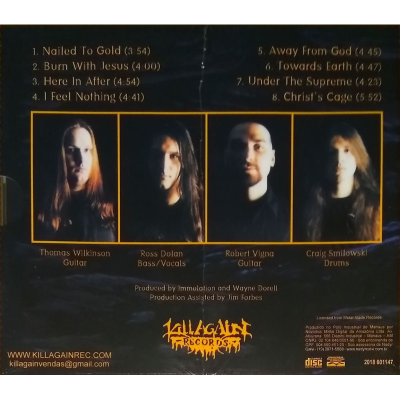 Immolation - Here In After CD