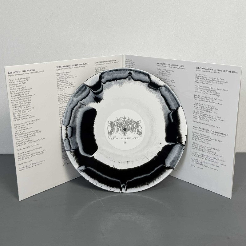 Immortal - Battles In The North LP (Gatefold Black And White Vinyl)