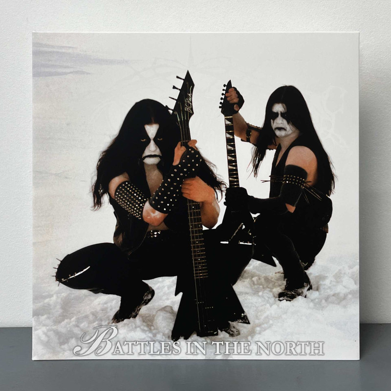 Immortal - Battles In The North LP (Gatefold Clear/White Galaxy Vinyl)
