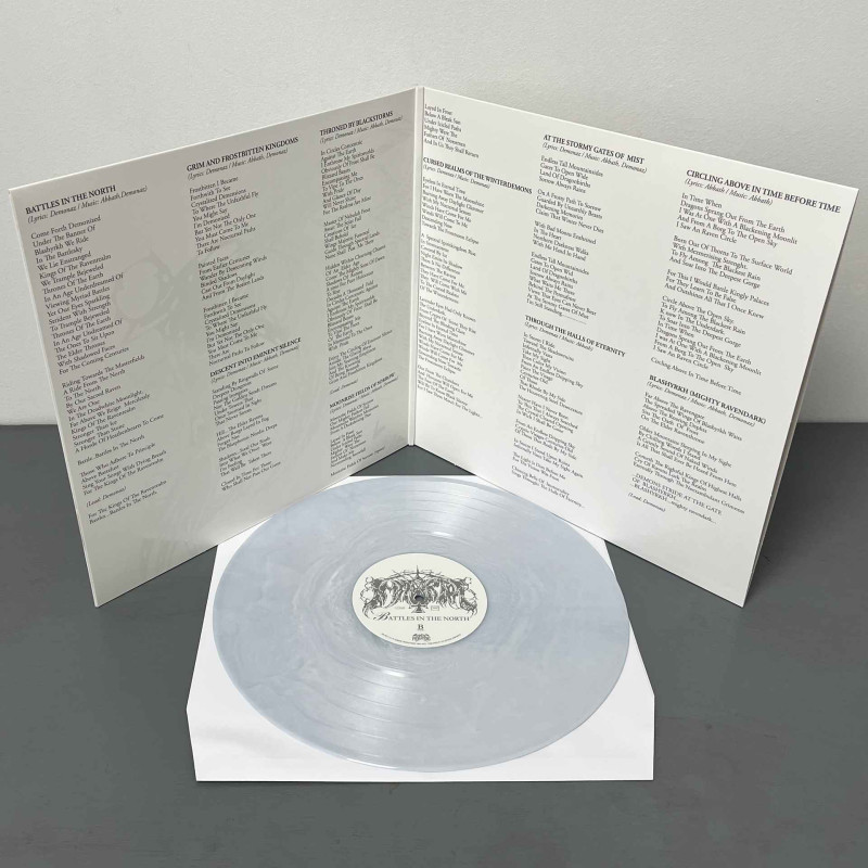 Immortal - Battles In The North LP (Gatefold Clear/White Galaxy Vinyl)