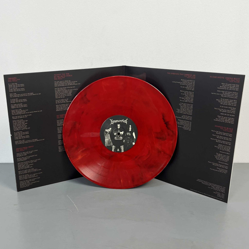 Immortal - Damned In Black LP (Gatefold Cherry Red Vinyl)