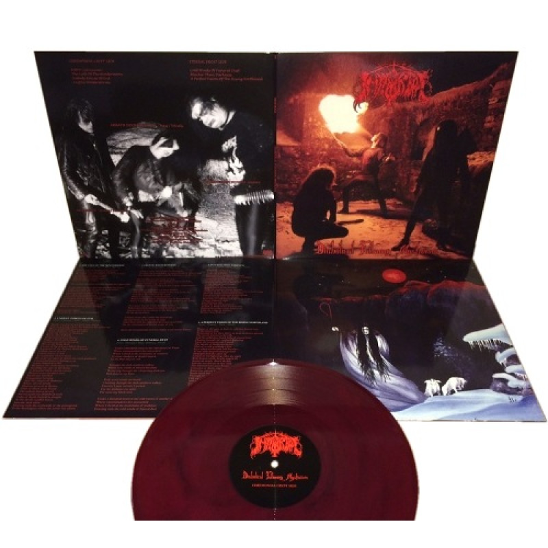 Immortal - Diabolical Fullmoon Mysticism LP (Gatefold Red Blood / Black Marble Vinyl)