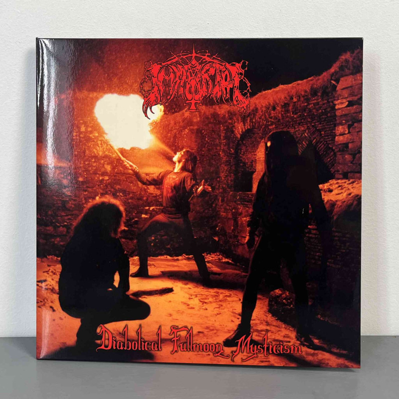 Immortal - Diabolical Fullmoon Mysticism LP (Gatefold Orange w/ Black Splatter Vinyl)