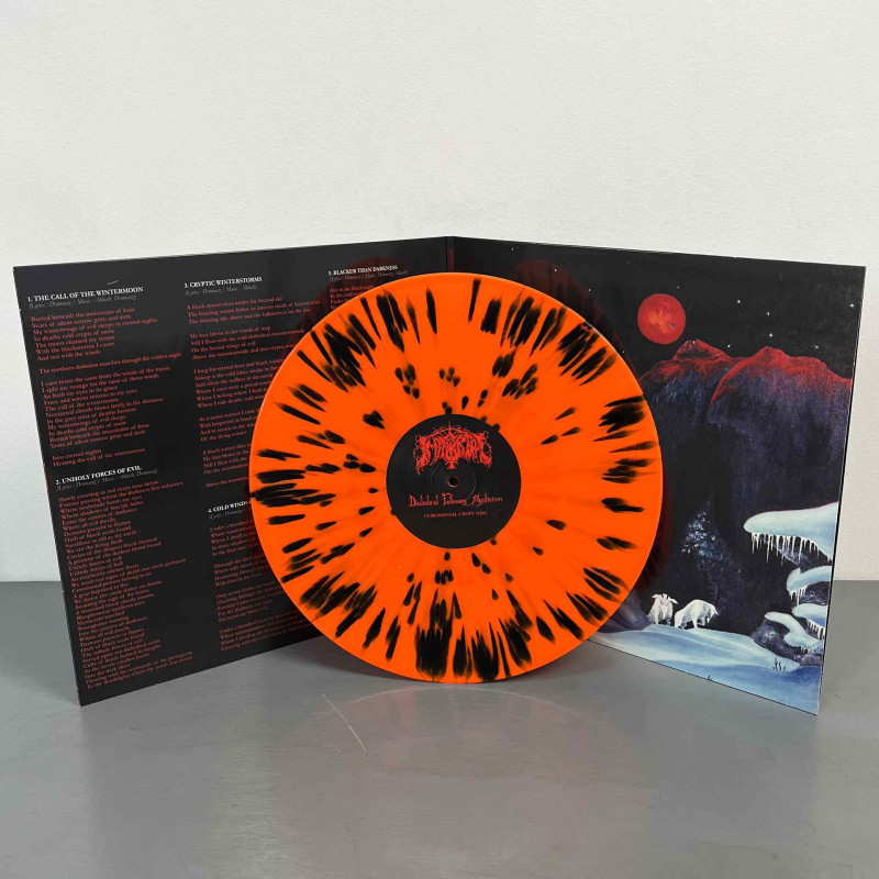 Immortal - Diabolical Fullmoon Mysticism LP (Gatefold Orange w/ Black Splatter Vinyl)