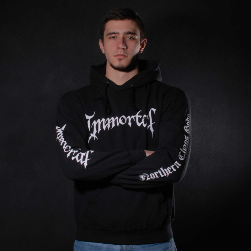 Худі Immortal - Northern Chaos Gods (FOTL) чорне