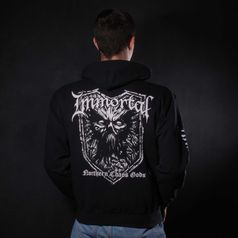 Худі Immortal - Northern Chaos Gods (FOTL) чорне