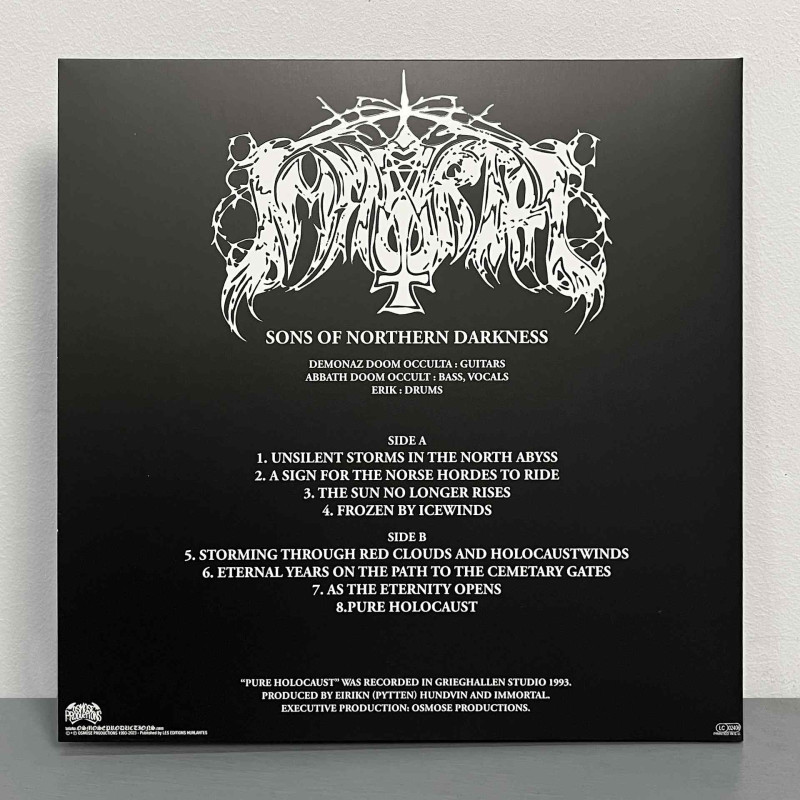 Immortal - Pure Holocaust LP (Gatefold Silver Black Galaxy Vinyl)