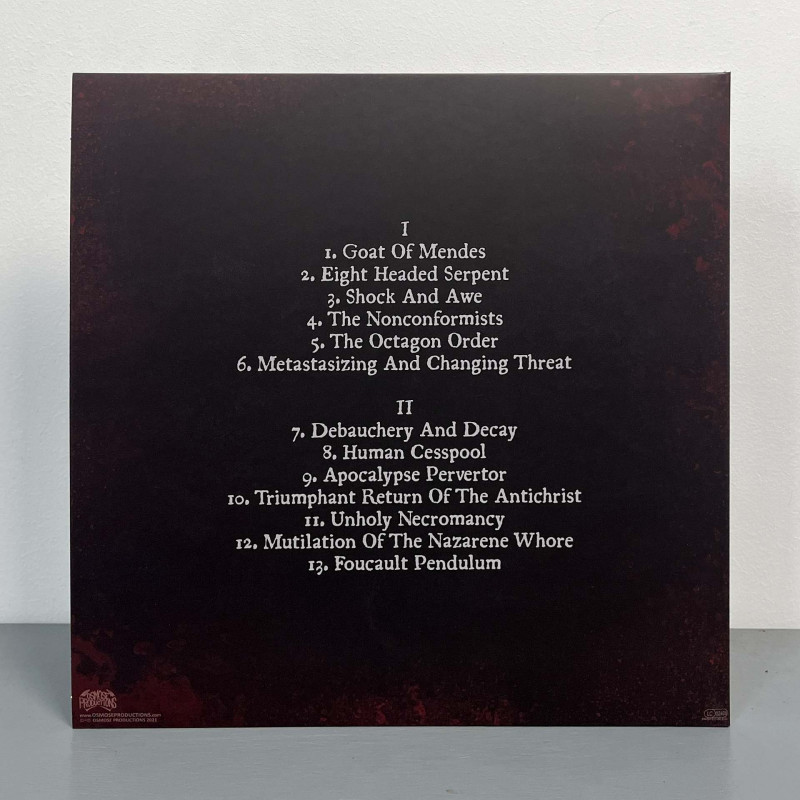 Impaled Nazarene - Eight Headed Serpent LP (Gatefold White/Black Marble Vinyl) (Slipcase Edition)