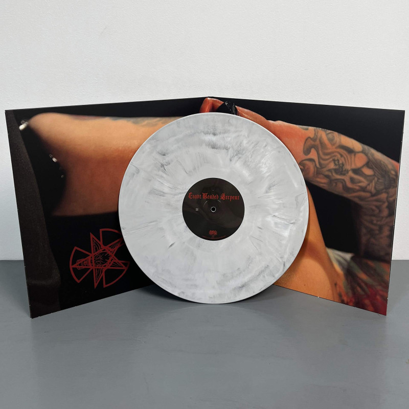 Impaled Nazarene - Eight Headed Serpent LP (Gatefold White/Black Marble Vinyl) (Slipcase Edition)