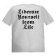 Футболка Impaled Nazarene - Hangman's Rope світло-сіра меланжева