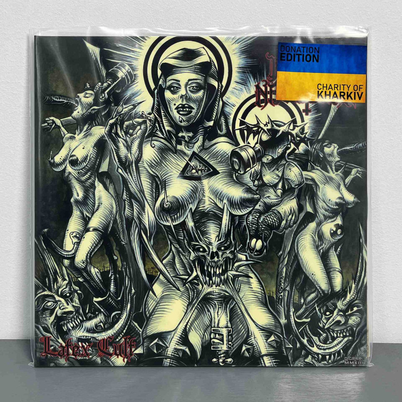 Impaled Nazarene - Latex Cult LP (Gatefold Yellow / Blue Vinyl) (Donation Edition)