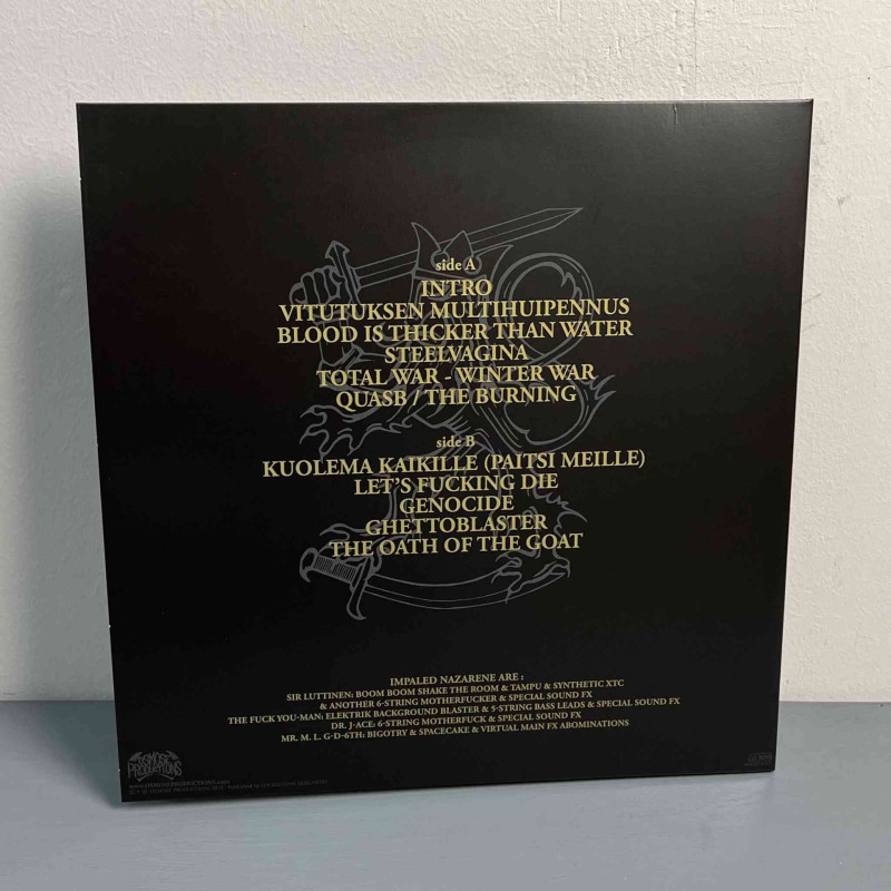 Impaled Nazarene - Suomi Finland Perkele LP (Gatefold Beer Marble Vinyl)