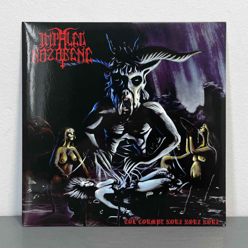Impaled Nazarene - Tol Cormpt Norz Norz Norz... LP (Gatefold Violet w/ White Splatter Vinyl)