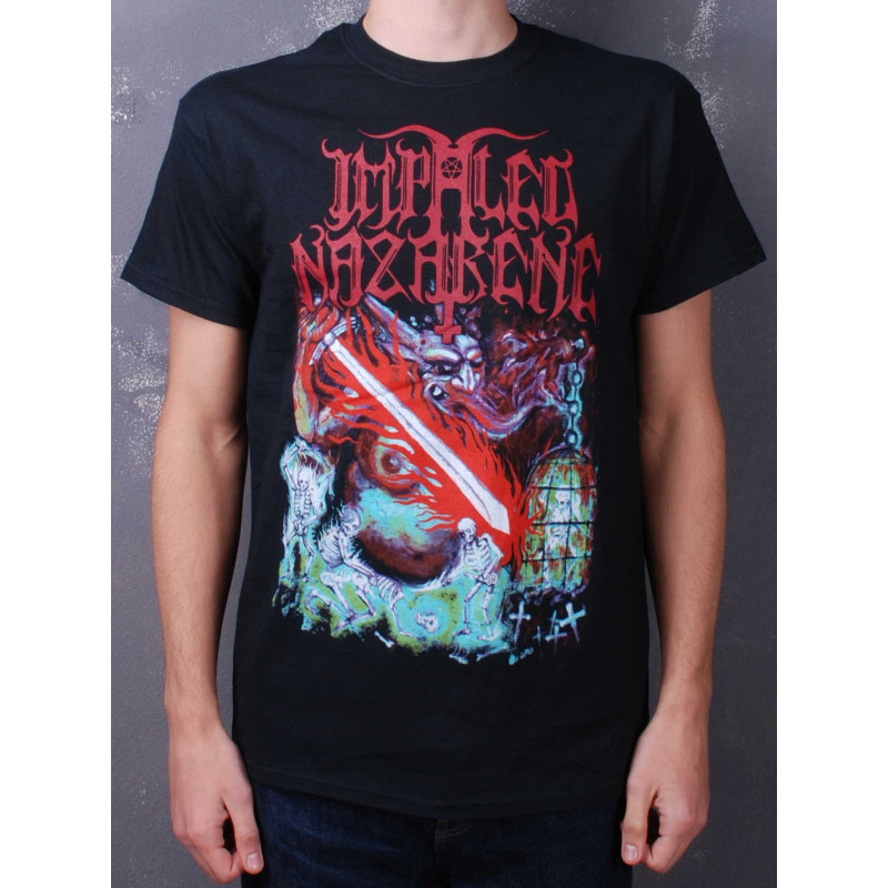 Футболка Impaled Nazarene - Vigorous And Liberating Death (Gildan) чорна