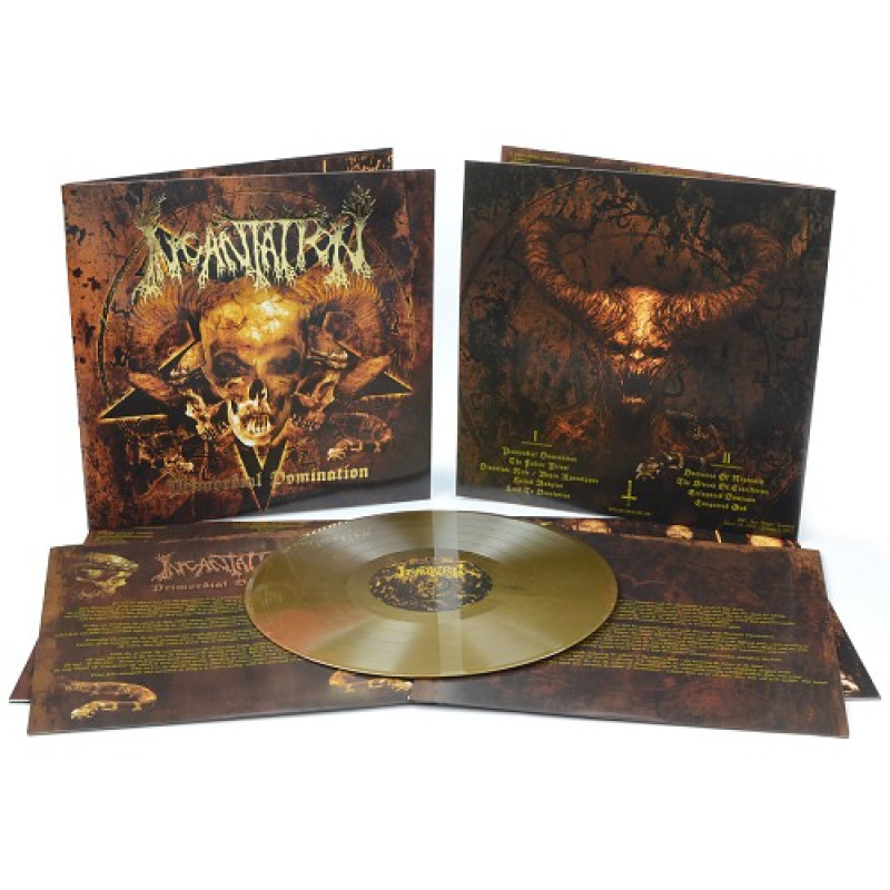 Incantation - Primordial Domination (Gatefold Gold / Brown Vinyl)