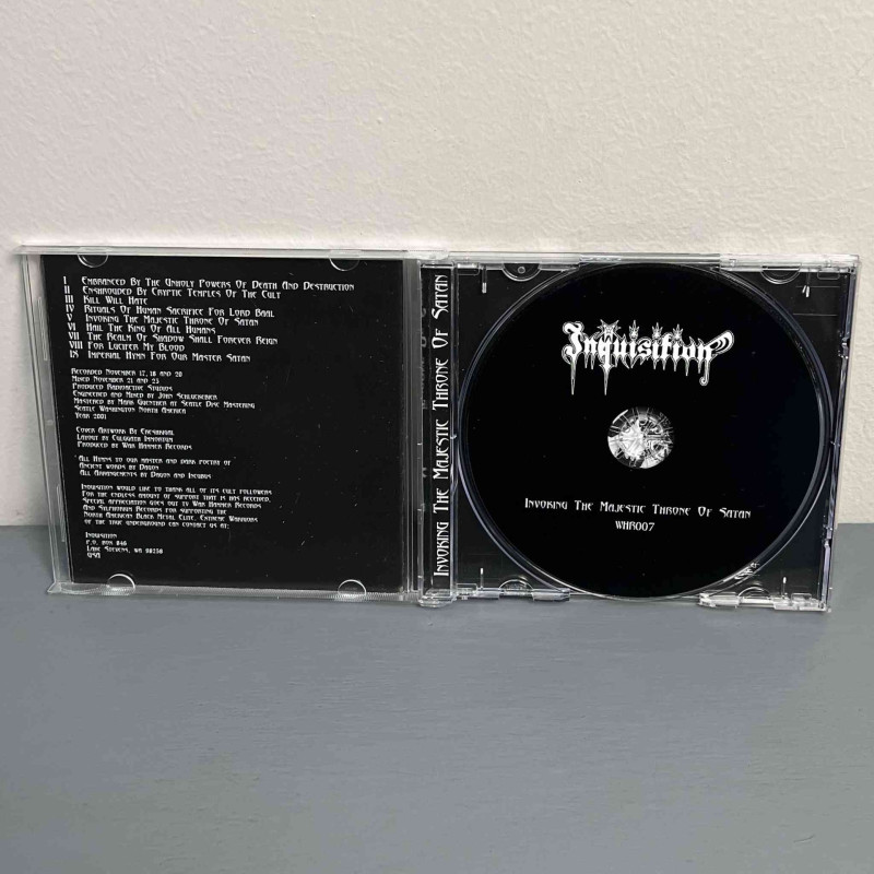 Inquisition - Invoking The Majestic Throne Of Satan CD (USA)