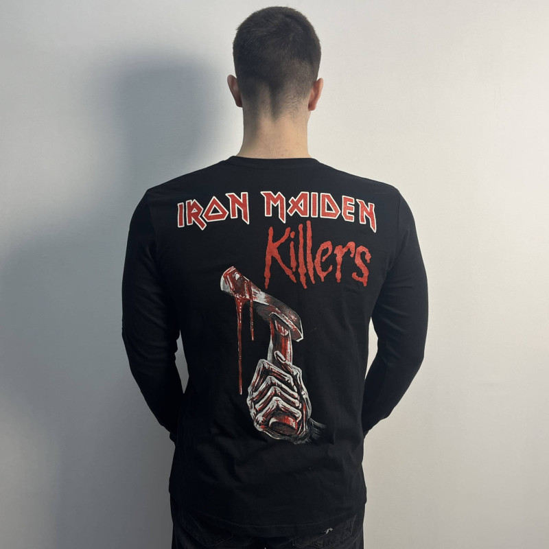 Лонгслів Iron Maiden - Killers (B&C) чорний