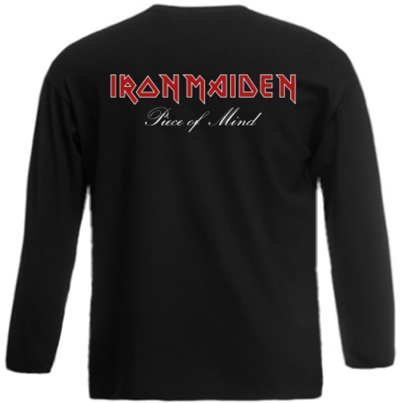 Лонгслів Iron Maiden - Piece Of Mind (FOTL) чорний