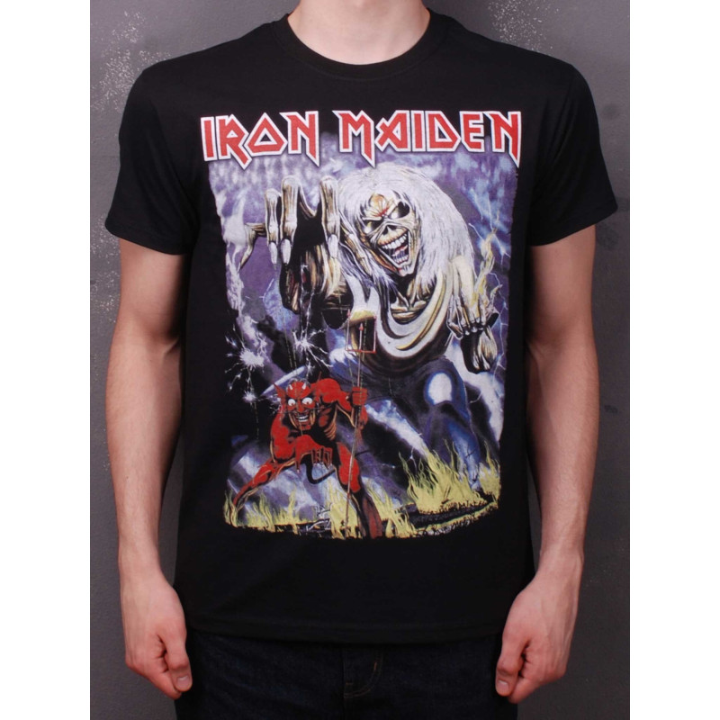 Футболка Iron Maiden - The Number Of The Beast (FOTL) чорна