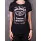 Футболка жіноча Jack Daniels чорна