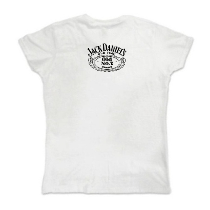 Футболка жіноча Jack Daniels біла
