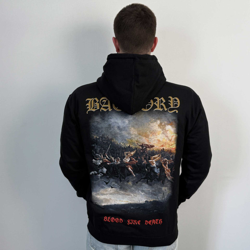 Худі Bathory - Blood Fire Death (AWDis) чорне