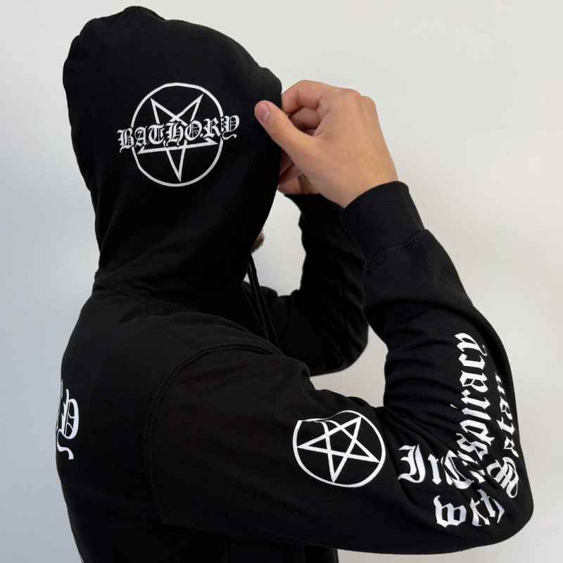 Худі Bathory - In Conspiracy With Satan (AWDis) чорне