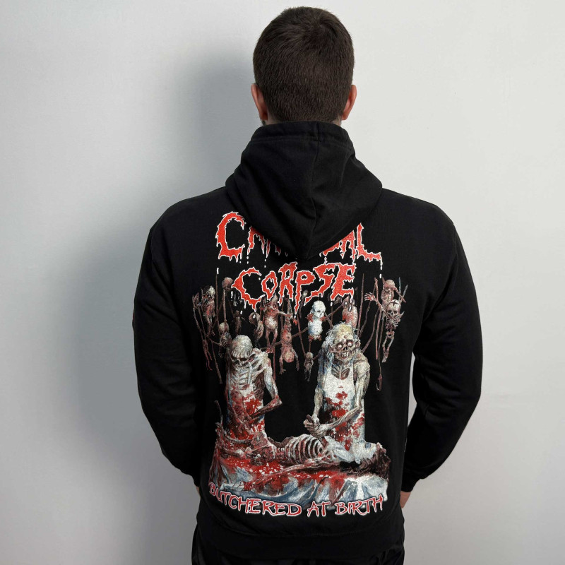 Худі Cannibal Corpse - Butchered At Birth (AWDis) чорне