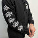 Худі Death Logo White (AWDis) чорне