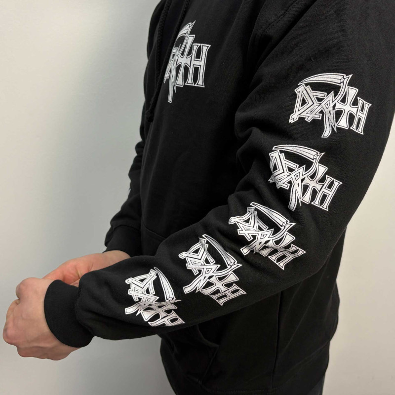 Худі Death Logo White (AWDis) чорне