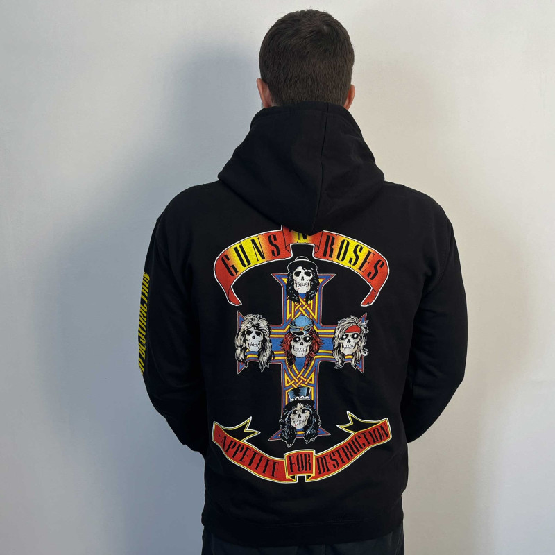 Худі Guns N' Roses - Appetite For Destruction (AWDis) чорне