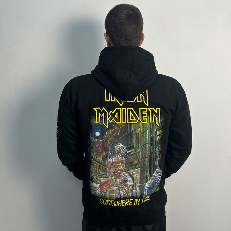Худі Iron Maiden - Somewhere In Time (AWDis) чорне