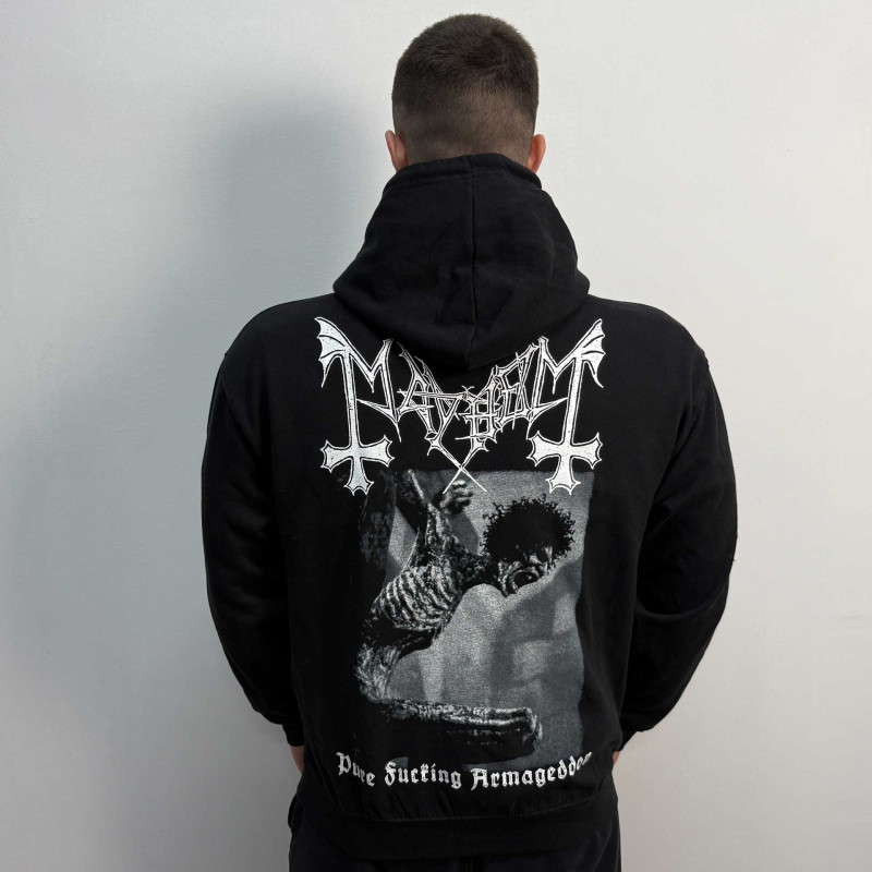 Худі Mayhem - Pure Fucking Armageddon (AWDis) чорне