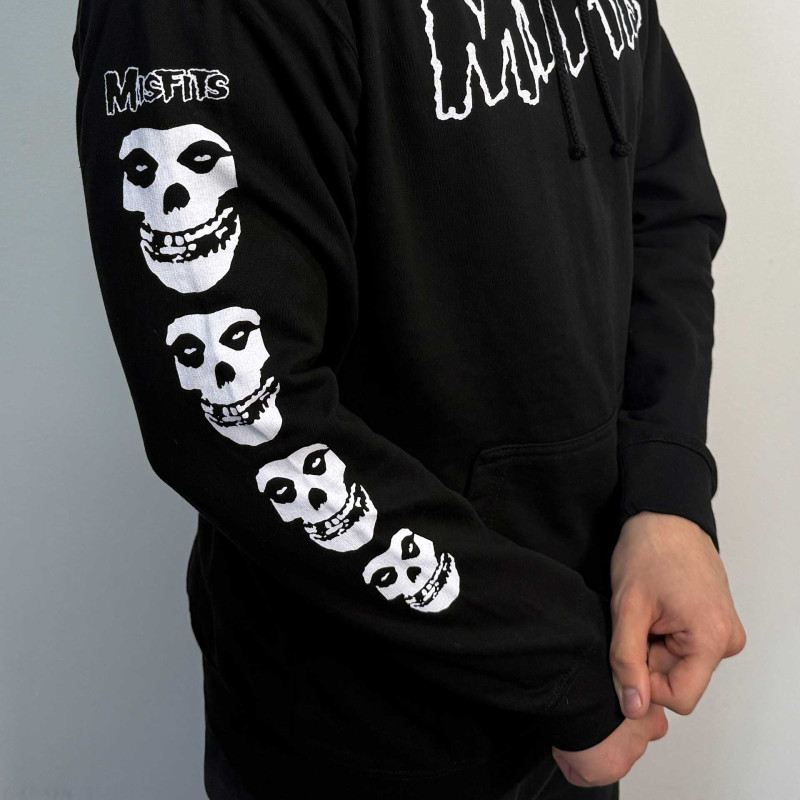 Худі Misfits Skull (AWDis) чорне