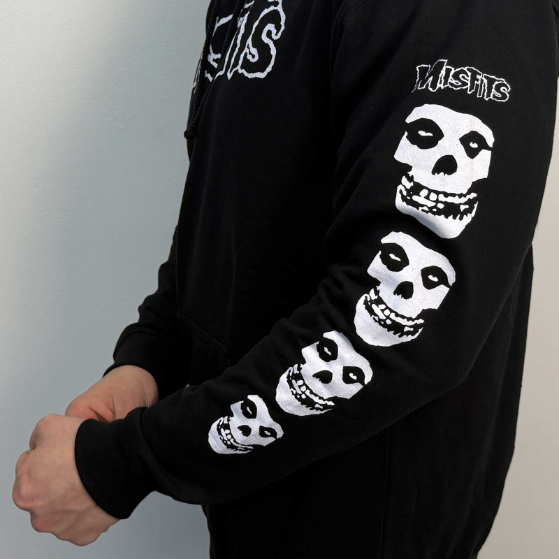 Худі Misfits Skull (AWDis) чорне