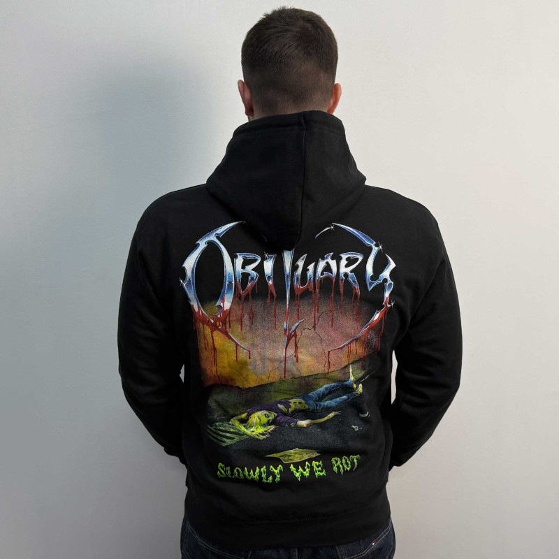 Худі Obituary - Slowly We Rot (AWDis) чорне
