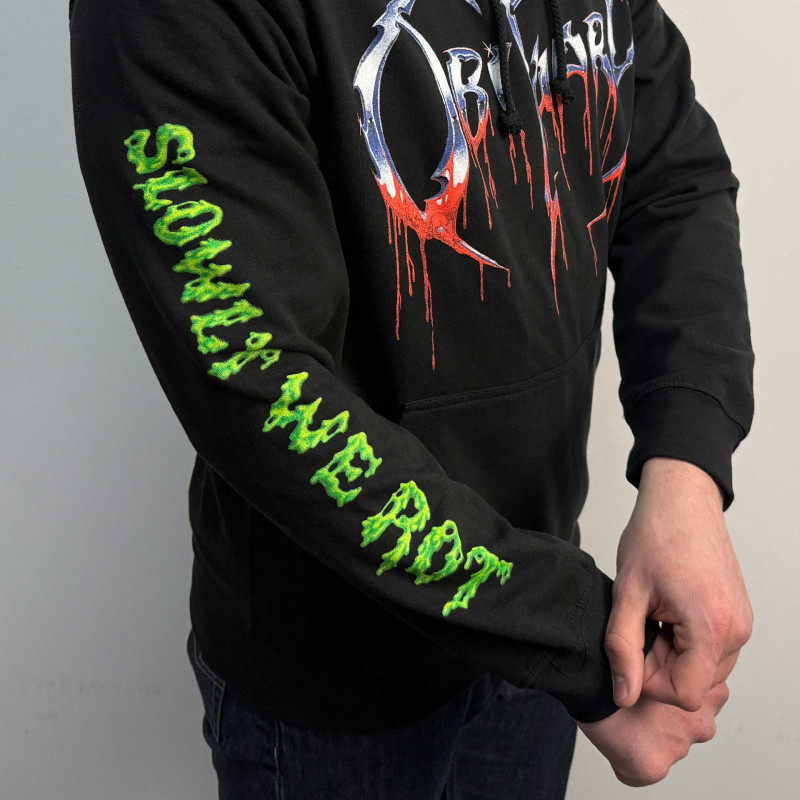 Худі Obituary - Slowly We Rot (FOTL) чорне