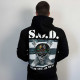 Худі S.O.D. - Speak English Or Die (AWDis) чорне